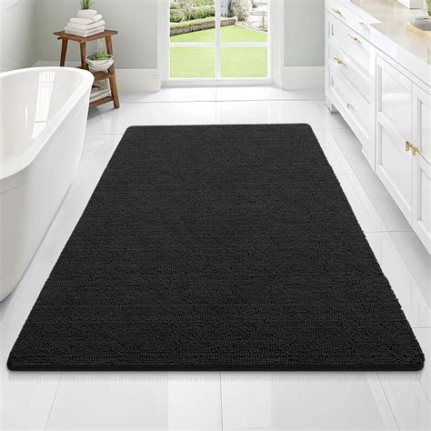 Amazon.com: OLANLY Bathroom Rugs 70x46, Extra Soft Absorbent Chenille ...