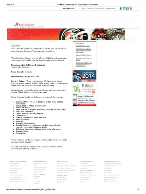 Image result for SolidWorks Associate Exam