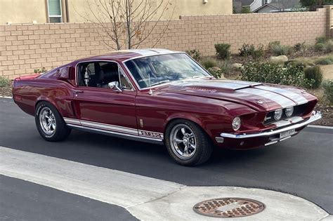 Red 1968 Mustang Fastback