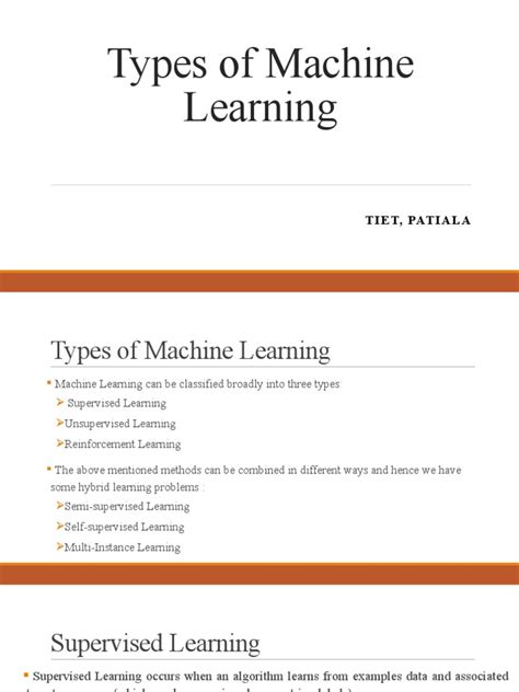 Types of Machine Learning Image From Machine Learning Textbook 的图像结果