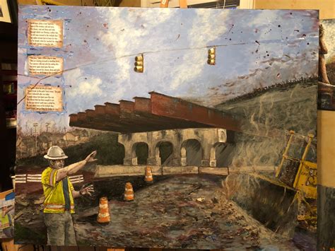 Painting Progression of Murfreesboro Contrast #1 — Creative Visions Artists