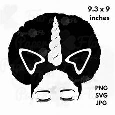 Little Girl Svg Afro Puff Girl Svg Silhouette Svg Cricut Free Photos