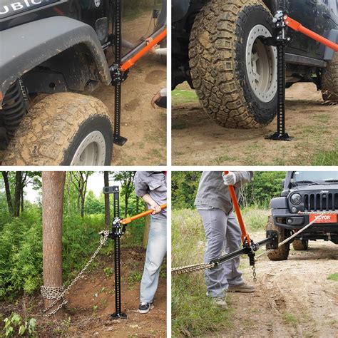 VEVOR Jack Offroad Farm Jack Jack 3.18T Offroad Jack Lift 105-1330mm Offroad Jack Atv Jack voor ...