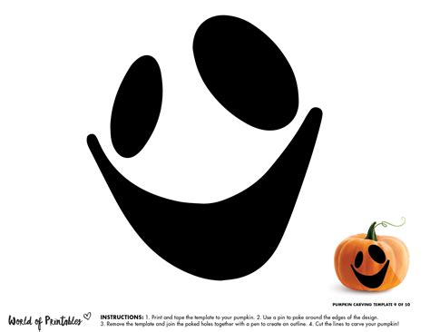 Ghost Stencil Printable For Pumpkin at Kevin Christensen blog