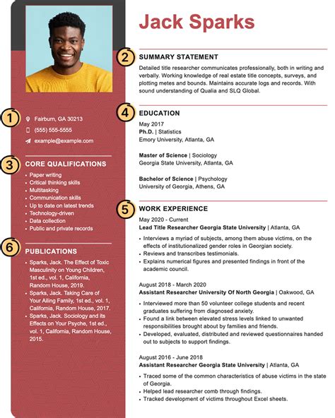 Image result for Job CV Examples