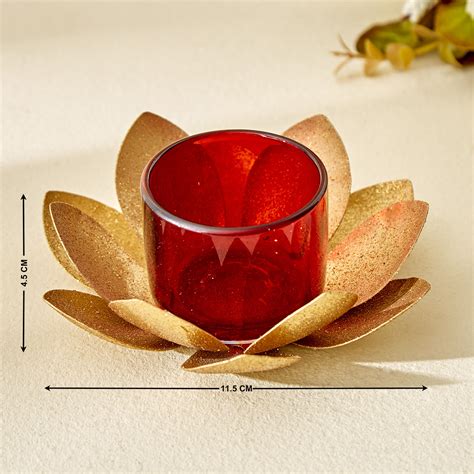 Buy Corsica Fiesta Glass Votive Holder from Home Centre at just INR 299.0