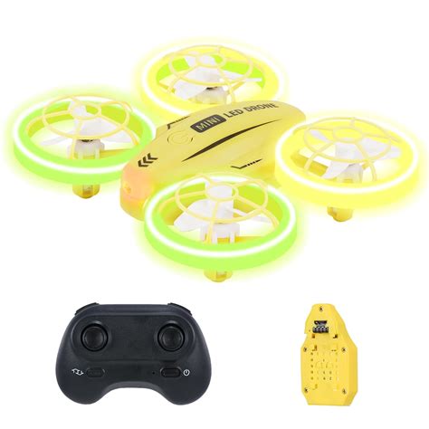 GoolRC Mini Drone For Kids, Colorful LED RC Drone Quadcopter For ...