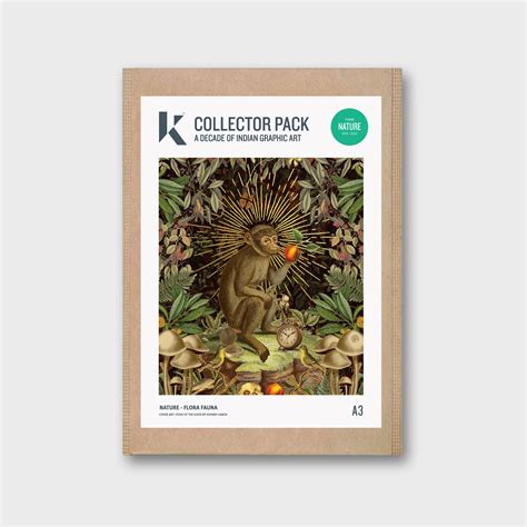 A3 NATURE Pack (Flora Fauna) - 5 Prints - Kulture Shop