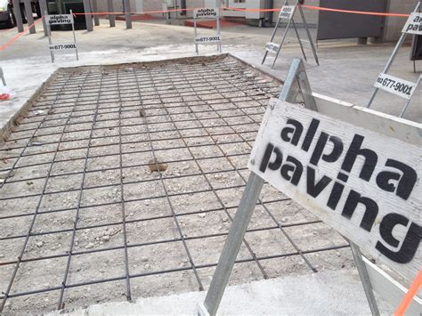 Concrete & Base Preparation » Alpha Paving Industries