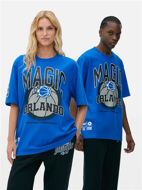 Mens;Womens;Unisex Blue NBA Orlando Magic T-Shirt | Primark