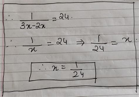 Find1/3x-2x=24I will make u a brainlistif u are answer my with clear ...