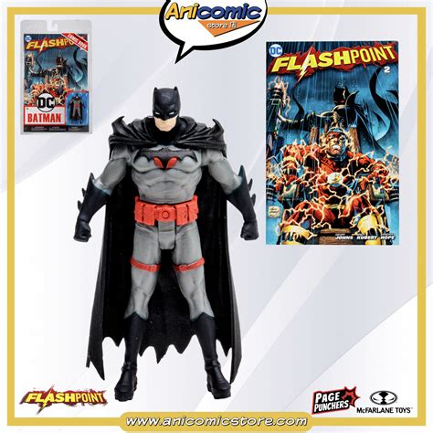 McFarlane Toys 3" Batman - Flashpoint comic - DC