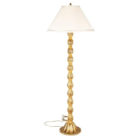 Zoe Gold Floor Lamp For Sale at 1stDibs