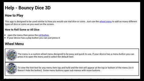 Bouncy Dice 3D - App on Amazon Appstore
