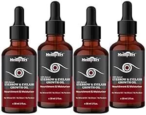 Buy Mensport 100% Pure EyeBrow & EyeLash Growth Oil Serum with Vitamin ...