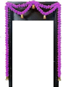 hafenhaus Genda Phool Diwali Decoration Item For Door Hanging Toran ...