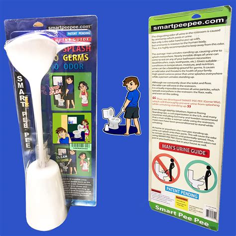 Smart Pee Pee -Men Urinal Splash Free Protection, Simple, Functional ...