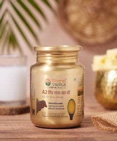 Buy Pure A2 Gir Cow Ghee Online | Bharat Vedica