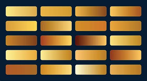 Image result for Gold Hex Code Gradiants