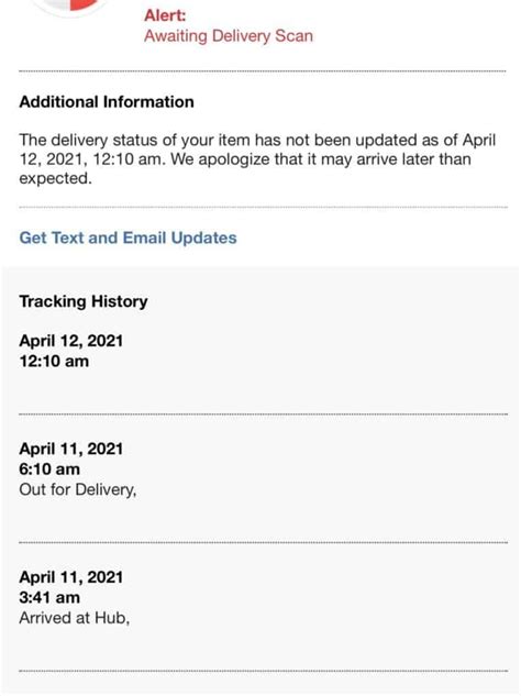 What's Scheduled Delivery Pending & Awaiting Delivery Scan? | Red Stag