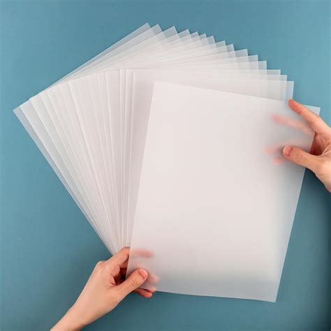 Amazon.com: Vellum Paper 8.5x11 Translucent-PrintableTranslucent Vellum ...