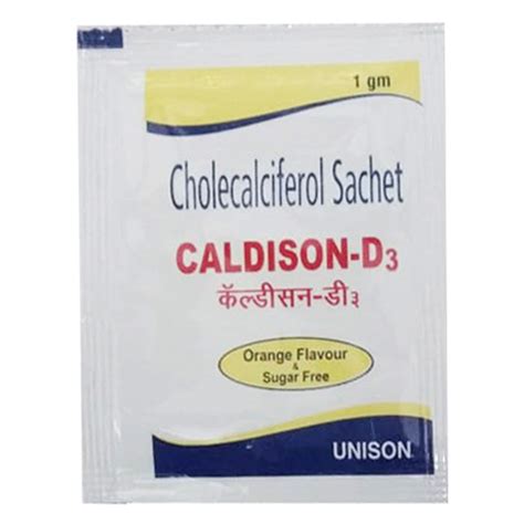 Buy Caldison D3 Sachet 1 gm | 19 Minutes Delivery | Apollo Pharmacy