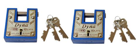 NAVIRA HANDICRAFT Two New Iron DYNA Heavy Bar Lock for Home, Shop ...