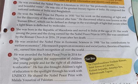 Given below are five such persons. Read the given information 1 He was ...