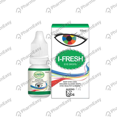I Fresh 1 % Eye Drop (10): Uses, Side Effects, Price & Dosage | PharmEasy
