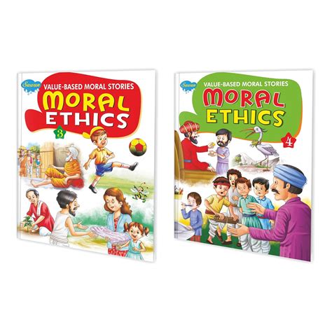 Buy Set of 2 Books, Value-Based Moral Stories Moral Ethics–3 and Value ...