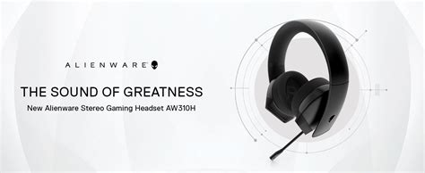 Alienware Stereo Gaming Headset 310H Aw310h 的图像结果