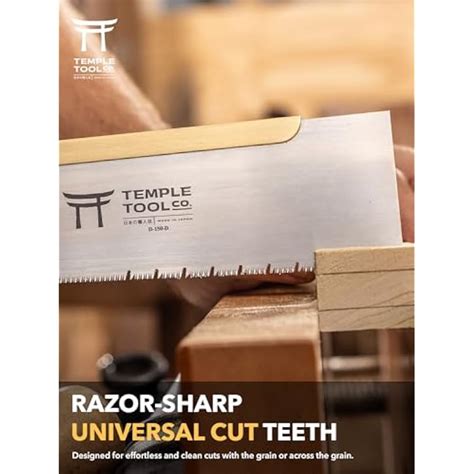 TempleTool Japanese Pull Saw - Dozuki 6 for Ripcut and Crosscut India ...