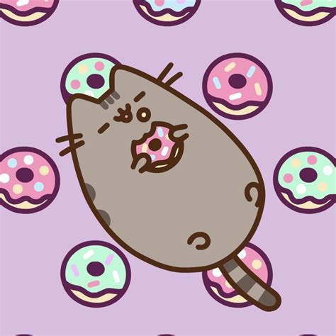 Pusheen the cat | Pusheen cute, Cute wallpapers, Pusheen cat