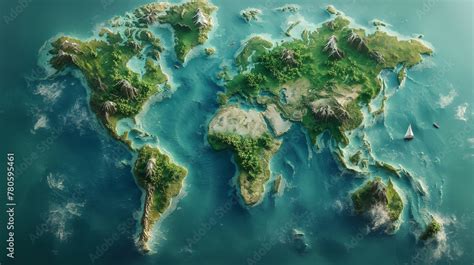 Global Earth Map 的图像结果