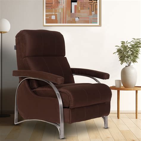 Buy Single Seater Push Back Recliner Sofa - 645 Online in India