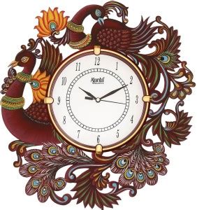AJANTA Analog 36 cm X 34 cm Wall Clock Price in India - Buy AJANTA ...