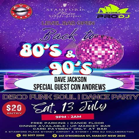 $20 @ the door 80s & 90s Disco Funk Soul Dance Party @AV8 BAR, Stamford ...
