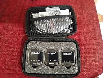 Digitek® (DWM 101 Wireless Microphone System with ANC Noise Reduction ...