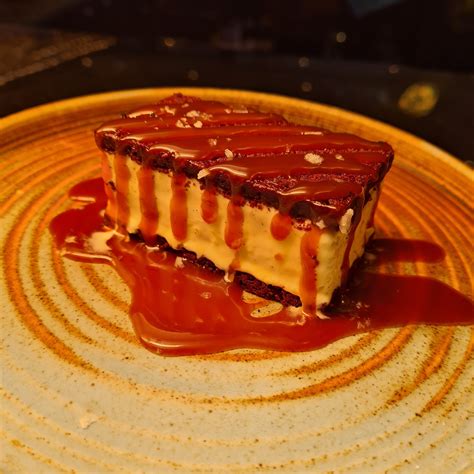 So ice cream sandwiches! Brownie, vanilla ice cream, Salted caramel ...