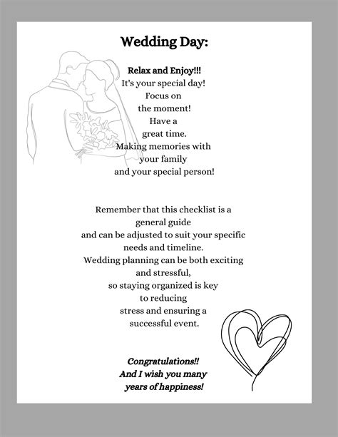 Image result for Wedding Checklist PDF