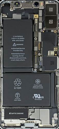 Inside Iphone X Wallpaper by Iphone X Internals Wallpaper Inside Iphone X Wallpaper