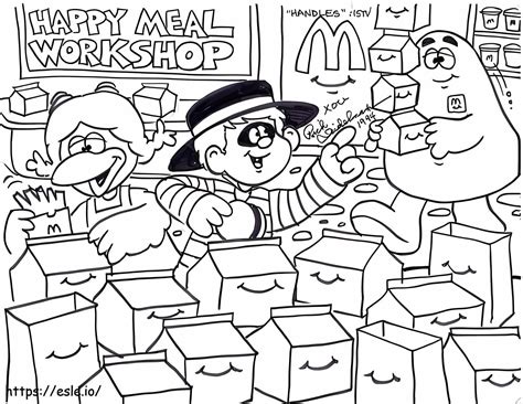 Mcdonalds Coloring Pages [2025]