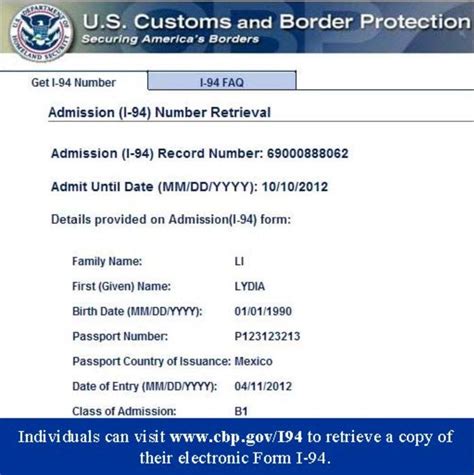 Form I-94: Travel Record (Arrival/Departure), Explained