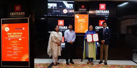 Chitkara University signs MoU with Philippines University: Chitkara ...
