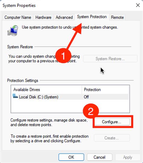 System Protection Is Available Only in Online Operating System System Recovery 的图像结果