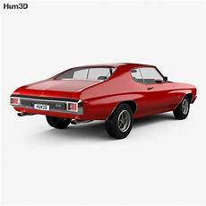 Chevelle Ss Models by Chevrolet Chevelle Ss 396 Hardtop Coupe 1970 3d Model Chevelle Ss Models