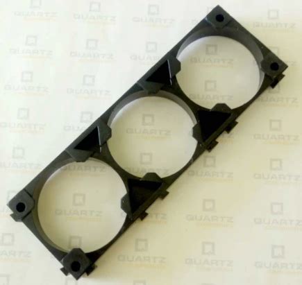 3 Section 32650/32700 Lithium Battery Support Bracket – QuartzComponents