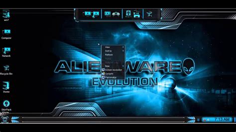 Image result for Alienware Skin Pack for Windows 7