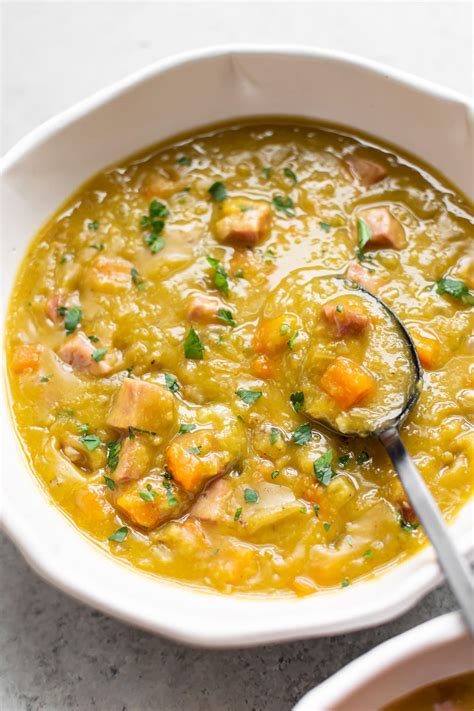 Pressure Cooker Split Pea Soup Vegetarian Recipe | Besto Blog
