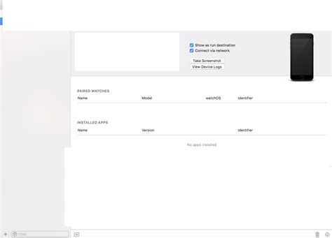 Image result for Xcode Devices Window